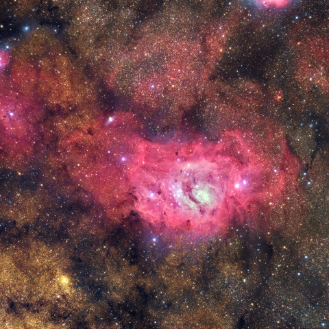 M8、NGC6559、IC 1274、IC1275、IC4685  and other objects in Sagitarius