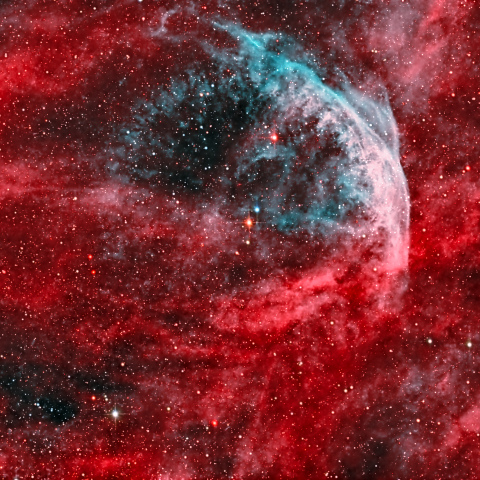 WR134 Wolf-Rayet Star Region In Cygnus