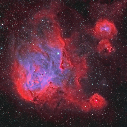IC2944 Running Chicken Nebula