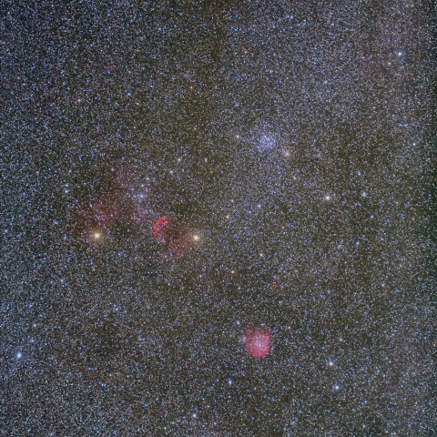 NGC2174、M35、IC443