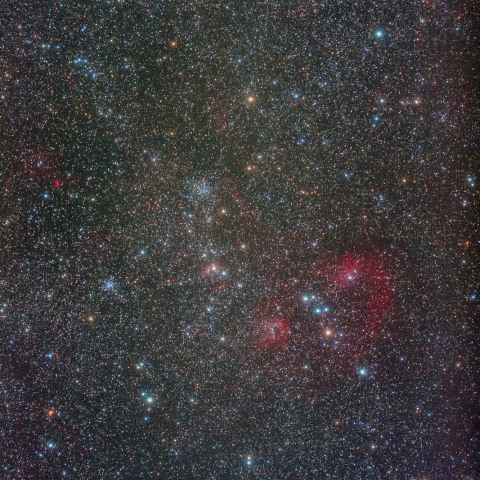 ぎょしゃ座中心部