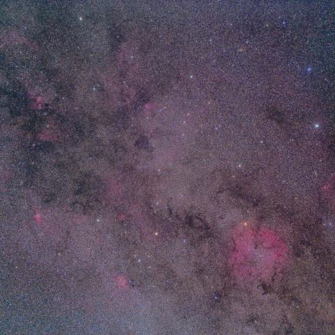 ケフェウス座付近の散光星雲