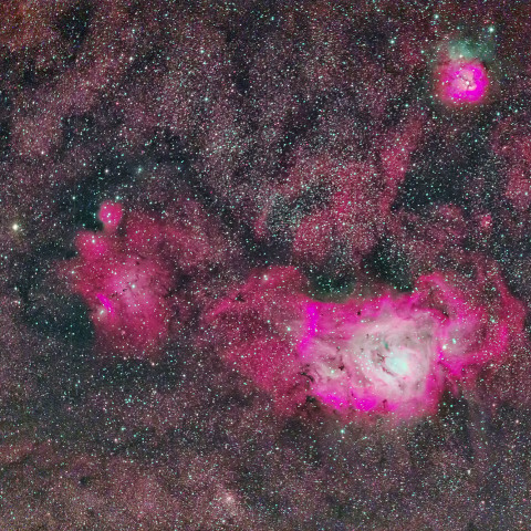M8、M20、NGC6559