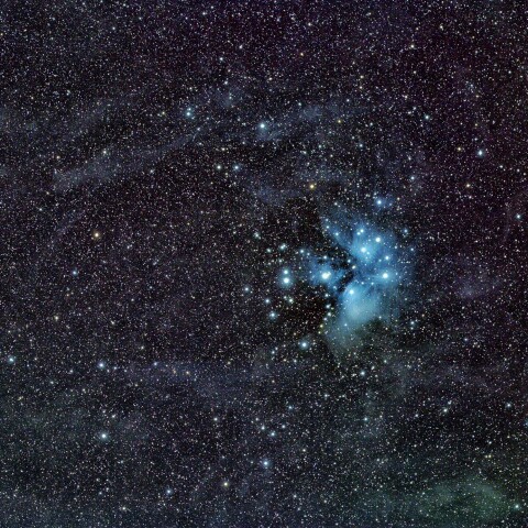 M45周辺の分子雲