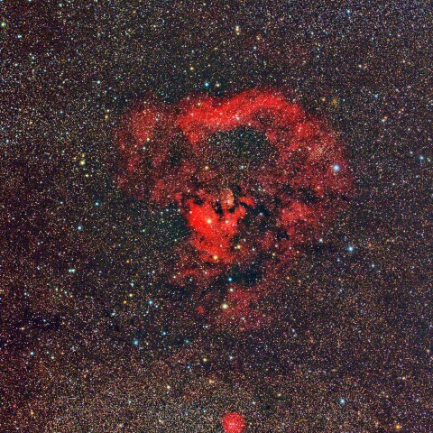 ケフェウス座NGC7822