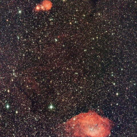 オリオン座東部の散光星雲