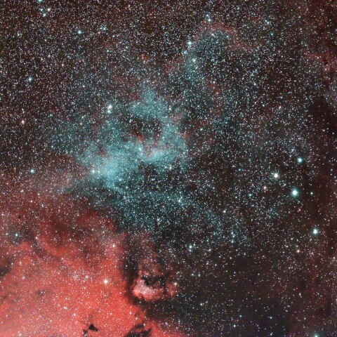 NGC2259付近のOIII領域