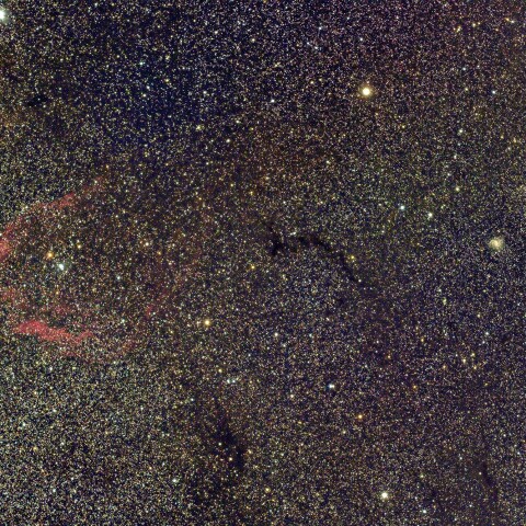 Sh2-129と暗黒星雲