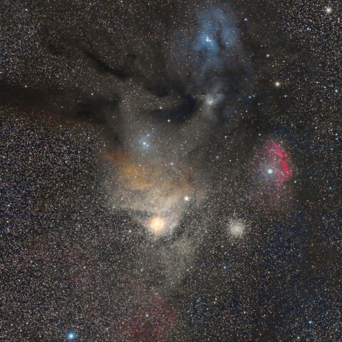 アンタレス付近の星雲