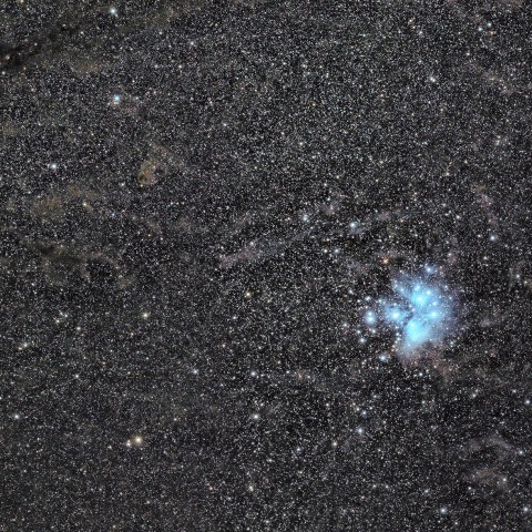 おうし座・M45周辺の分子雲