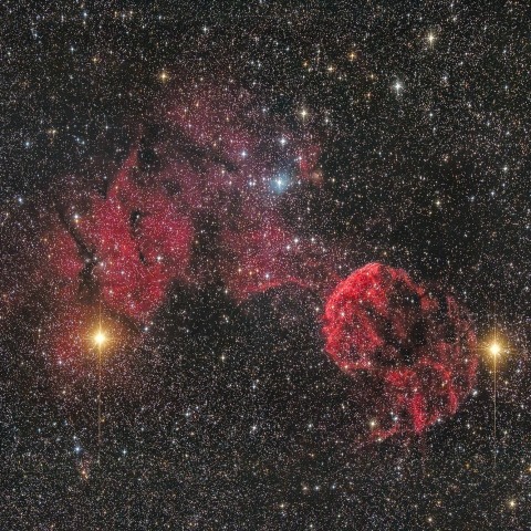 クラゲ星雲 IC443