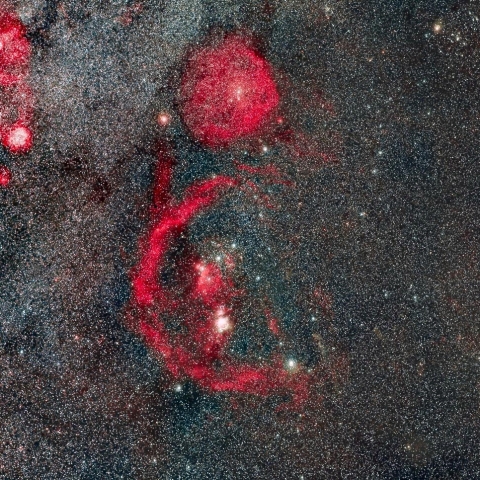 冬の銀河からエリダヌスループへ