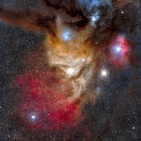 Nebura Around Antares