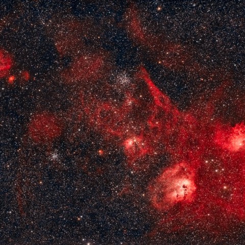 IC410、IC405、Sh2-232