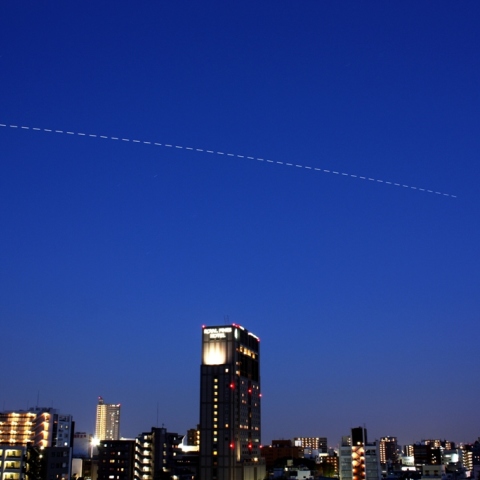 ＩＳＳ浦和上空