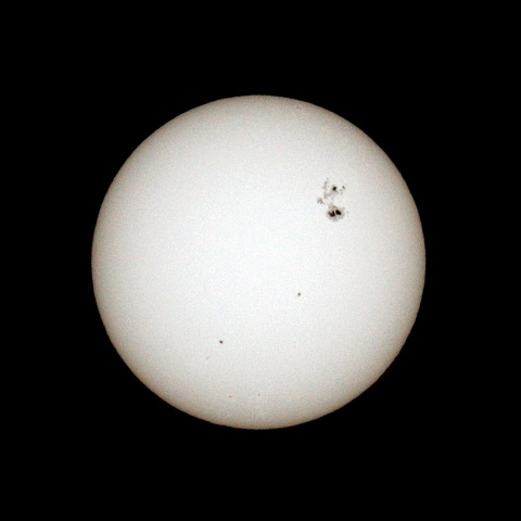 巨大太陽黒点10月26日