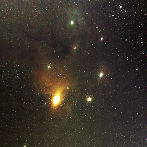 さそり座アンタレス付近（再処理）