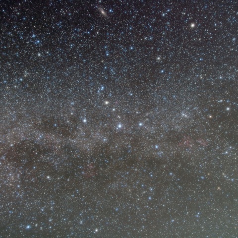 天の川（カシオペヤ座付近）