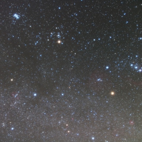 天の川（ぎょしゃ座とオリオン座）