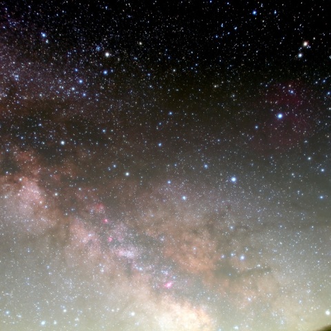 さそり座と天の川