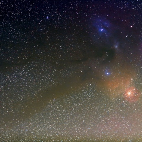 さそり座　アンタレス付近　M4