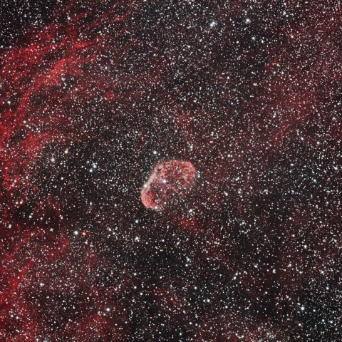 はくちょう座　NGC6888