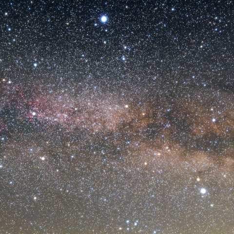 天の川（はくちょう座～わし座）