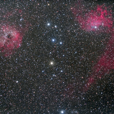 ぎょしゃ座　IC405　IC410