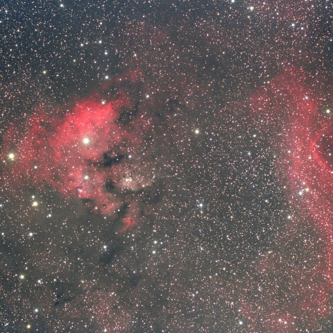 ケフェウス座 NGC7822