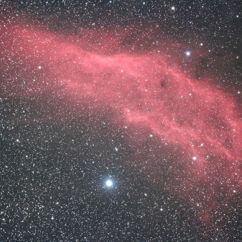 カリフォルニア星雲　NGC1499