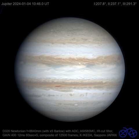 2024/01/04 UT 木星