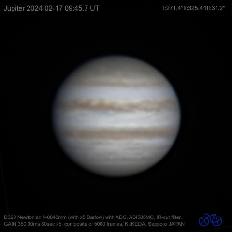 2024/02/17 UT 木星