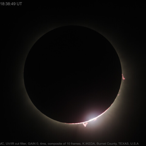 2024/04/08UT 皆既日食 第3接触