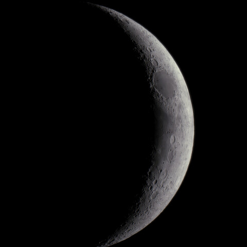 2024/06/10UT 月(月齢4.0)