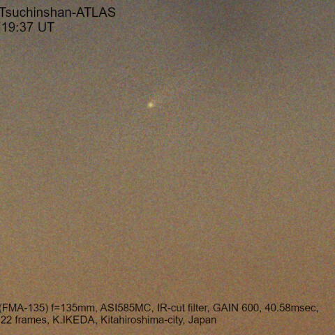 2024/09/27UT C/2023 A3 Tsuchinshan-ATLAS