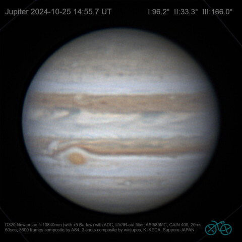 2024/10/25 UT 木星