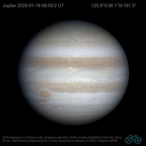 2025/1/18 UT 木星