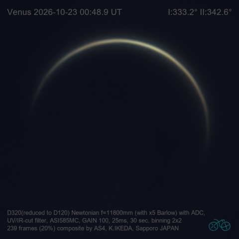 2026-10-23 UT 金星