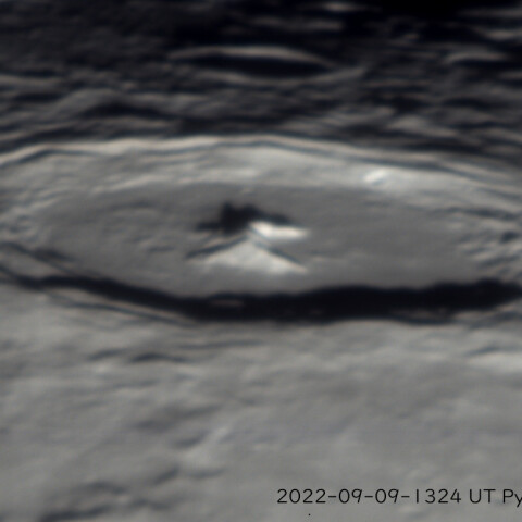 2022/9/9 ピタゴラスクレーター