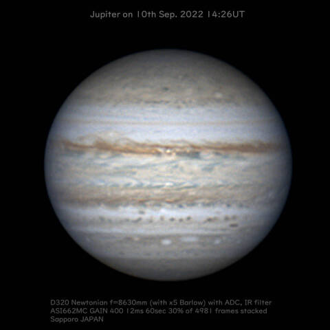 2022/9/10 木星