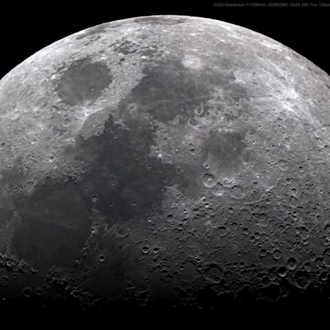 2023/1/29 UTの月 月齢7.5