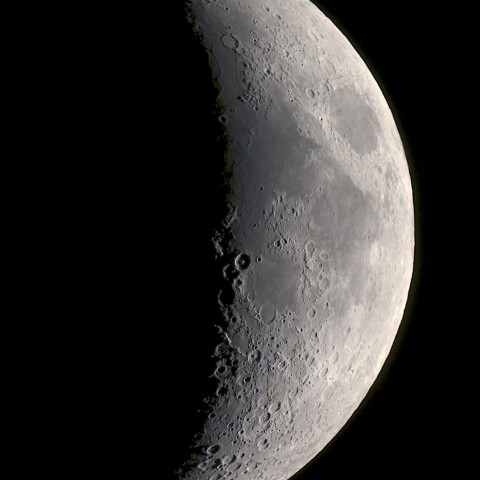 2023/5/25 UTの月 月齢5.4