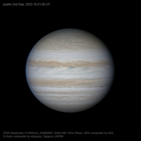2023/9/02 UT 木星