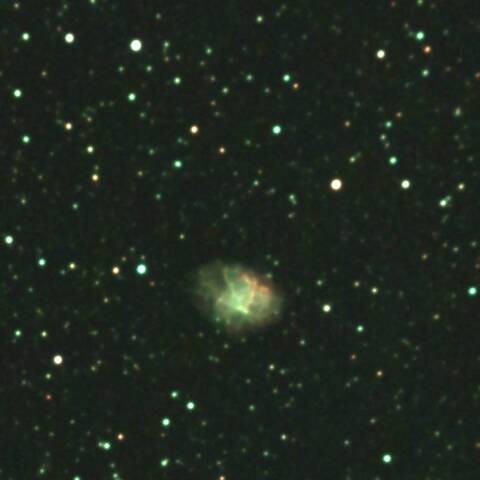 Seestar S50でM1かに星雲を撮影