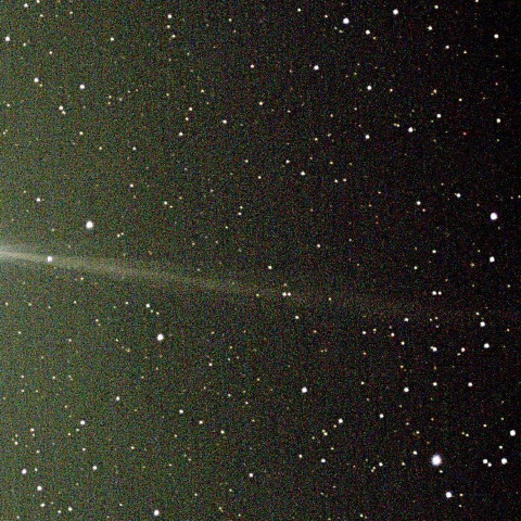 C/2025 R3 パンスターズ彗星の尾が途中で切れていたので再処理