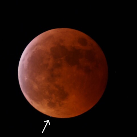 皆既月食と天王星食