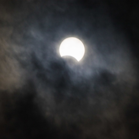 2016年3月9日 千葉県房総半島 部分日食最大