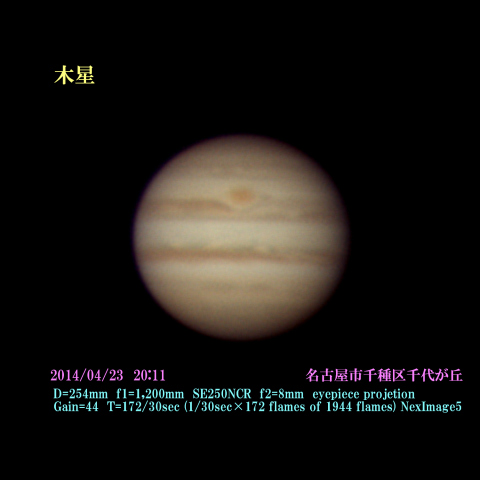 木星　2014/04/23