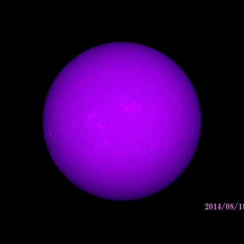 太陽　2014/08/18 (3/5) CaK