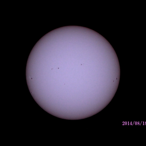 太陽　2014/08/18  (4/5)  ND